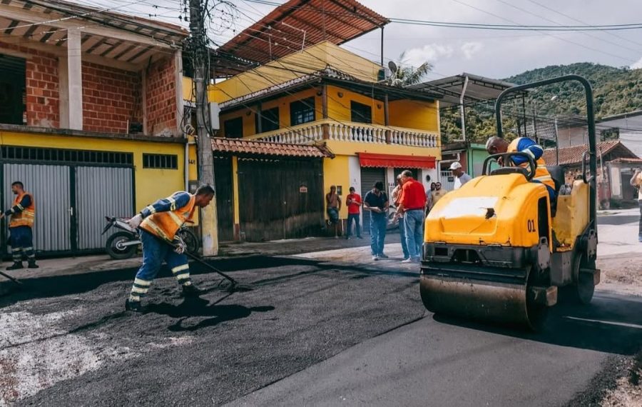 Tem início da operação tapa-buracos em Paracambi